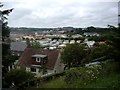 A view over Cowie caravan site