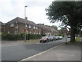 Looking from Dersingham Close along Peterborough Road