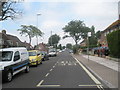 Bus stop in Mablethorpe Road