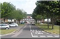 Looking from Lowestoft Road into Sheringham Road