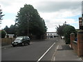 Looking down Elmhurst Road towards the junction with Stoke Road