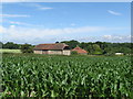 Converted barn at a place marked on the map as a Pumping House