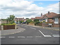 Looking from Bury Crescent  into Ingledene Close