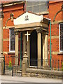 SD4720 : Congregational Church, Bretherton, Doorway by Alexander P Kapp