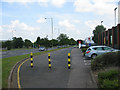 Bollards by Eastern Avenue