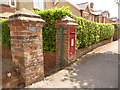 Blandford Forum: postbox № DT11 137, St. Leonard?s Avenue