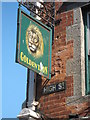 Golden Lion Sign, High Street, St. Ives