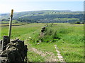 Footpath towards Hebden Bridge