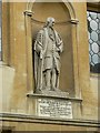 Statue of Sir William Harpur, old Town Hall, Bedford