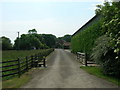 Track to  Burrow House Farm