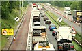 Motorway queue near Lisburn (2)