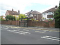 Bus shelter in Brockhurst Road