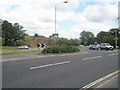 Approaching the junction of Elson Road and Gunners Way