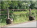 Boardwalk bases, Woodford Mill