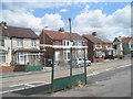 Bus stops in Elson Road