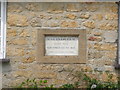 Broadwindsor: Charles II plaque