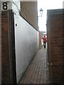 Alleyway between  Bemisters Lane and South Cross Street