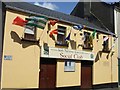 Various flags, INF Club, Omagh