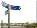 National Cycle Network sign, Portrush