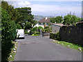 The top of Wolborough Close, Wolborough Hill, Newton Abbot