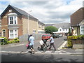 Looking from Priory Road into Castle View