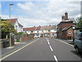 Looking southwards from Grove Road towards The Windsor Castle