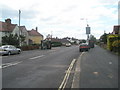 Bus stop in The Crossways