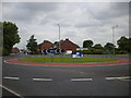 Roundabout on Leyland Road