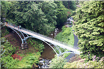 NU0702 : Iron Bridge seen from Cragside House by Andy F