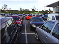 The car park in the Orbital Retail Park