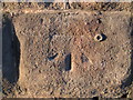 Bench mark on Saltney railway bridge