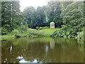 Pond and Temple, Hillsborough Castle