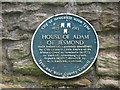NZ2665 : Plaque re The House of Adam of Jesmond (mid-13th C) by Mike Quinn