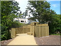 Creswell Crags - Path to the newly opened Visitor Centre