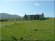 NG0092 : Dilapidated croft house at  Sgarasta by Dave Fergusson