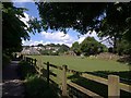 Field by the cycle trail