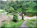 Stepping stones over Hebden Water, Wadsworth