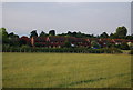 Houses on the edge of Hildenborough