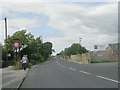 Looking up New Works Road from Carr Lane