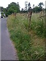 Old fence at Croalchapel