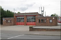 TL8783 : Thetford fire station by Kevin Hale
