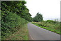 Looking North up the road towards Little Offley