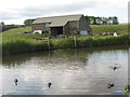 Barn with canalside access