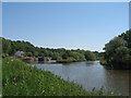 River Weaver approaching Saltersford Lock