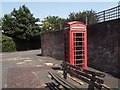 Telephone box at the junction of Clayhall Road with Anglesey Road