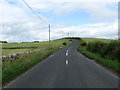 Country road at Newhouses in the Borders