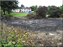 H8845 : Remnants of Bonfire, Barrack Hill by Dean Molyneaux