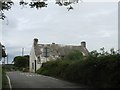 A rear view of the old shop at Maenaddwyn