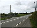 Farm road leading from the B5111 to Cae Roger