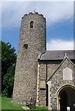 TG1807 : Tower, St Andrew's Church, Colney by N Chadwick